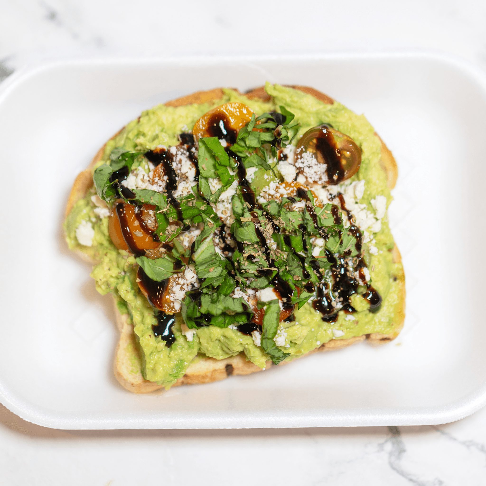 Caprese Avo Toast.